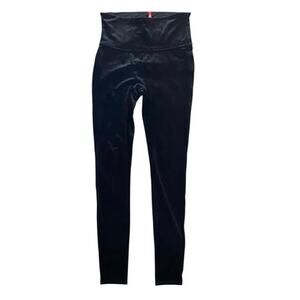 Spanx High Rise Stretch Velvet Leggings - M